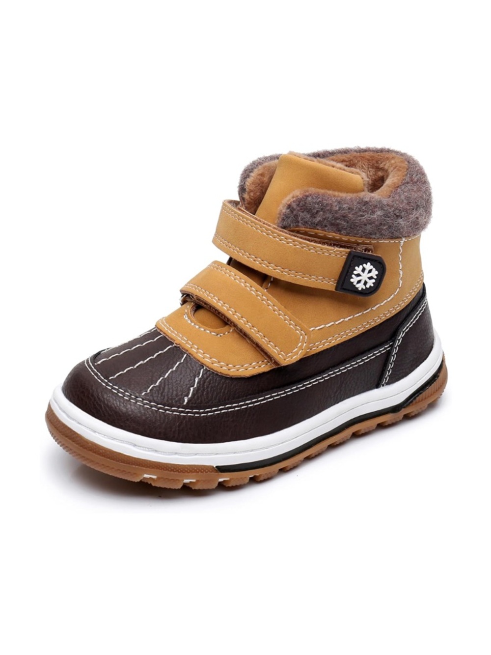 Blikon Toddler Waterproof Boots Fall Winter Outdoor Camel Brown Toddler Size 5